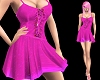 pink mini dress