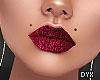 Red Lipstick Glitter