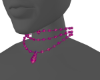 VF pink couture necklace