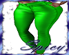 $ Green Shine Pants