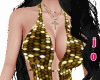 VESTIDO DOURADO BRILHO