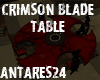 Crimson Blade Table
