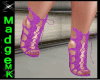 Sandals sexy roxa