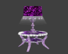 Purple flower Lamp
