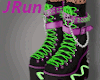 Neon Goth Boot