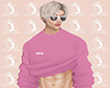 L:IDL Crop Sweater Pink