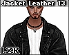 Jacket Black Leather T3