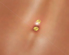 GOLD BELLY PEARCING
