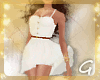 G- Butterfly White Dress