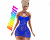 Valentine Dress Blu