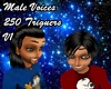 Male Voices 250 Triggers