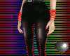 RGB Neon Spikey Pants