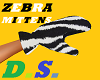 D.S. Zebra Mittens