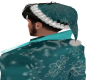 Teal Santa Hat