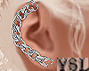 [YSL] Chainlink Ear-Silv