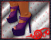 *Jo* PVC Sandals Purple