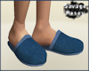 Cozy Slippers Blue