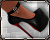 Lane Black/Red Heels