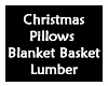 IZ Pillows Basket Lumber