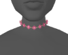 Choker Hearts Pink