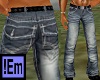 !Em Faded Muscle Jeans M