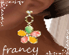 monik flower earrings
