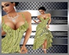 P: Green Formal Gown