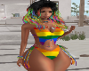 Rainbow Butterfly Bikini