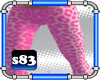 [s83]Pink Leopard Capris
