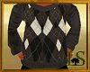  Argyle Sweater Hoody