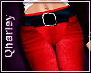 [Q]Pants Jeans (BM)-Red