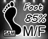 Foot Scale 85% M/F