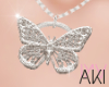 Aki Butterfly Necklace S