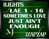 [iL] LOVE AIN'T ENOUGH