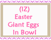 Easter Giant Eggs Bowl