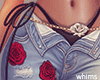Rose Embellished Jeans