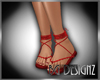 [BGD]Red Twist Sandals