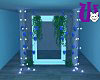 Frame Flower Room blue