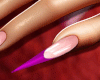 Pink Stiletto Nails