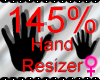 *M* Hand Scaler 145%