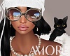 Amore Black Kitty Pet