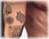 *(A)* Arms Tattoo B