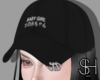 SH - Baby Girl Black Cap