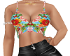 BUTTERFLY FLORAL TOP