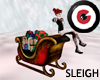 Xmas Sleigh with Gifts