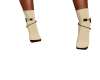 BEIGE LEATHER BOOTS