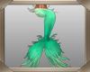 *J* Green Mermaid Tail
