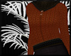 Rust Sweater Top ~