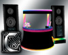 C - Rainbow DJ Booth
