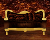 {KE} Choco Gold Couch
